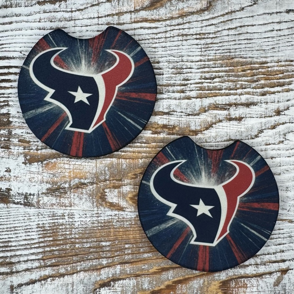Houston Texans Car Coasters